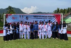 Bangun Lingkungan Kerja Sehat, Kanwil Kemenag Sumbar Gelar Senam dan Tinjau Fasilitas Kantor